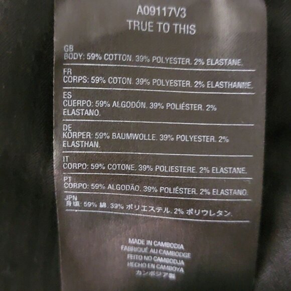 Volcom True To This Mens Flat Front Chino Board Shorts Size 42 Charcoal Grey - Picture 3 of 14